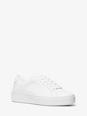 white michael kors sneakers
