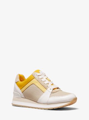 michael kors leather trainers