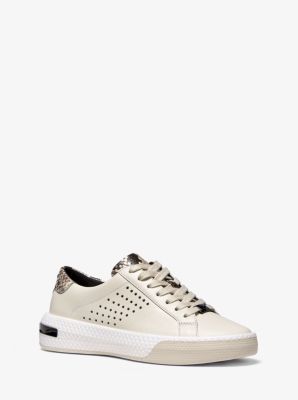 michael michael kors codie leather sneakers