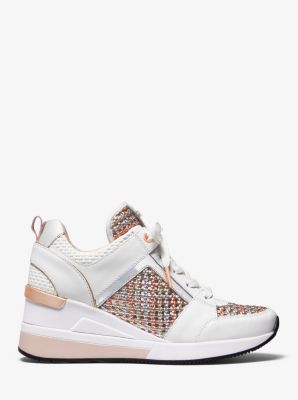 Georgie Mixed-Media Trainer