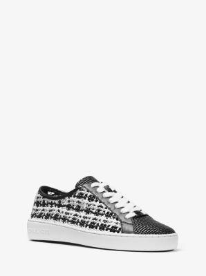 michael kors woven sneakers