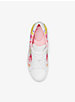 Poppy Tie Dye Canvas and Leather Sneaker image number 2
