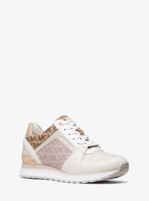 billie leather trainer
