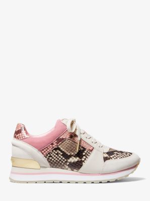 billie leather trainer