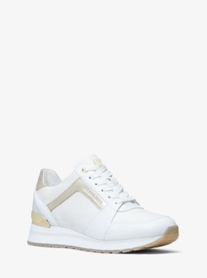 billie leather trainer