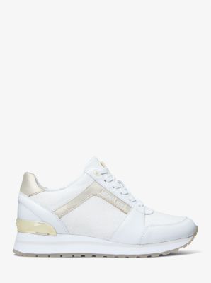 billie leather trainer