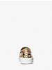 Keaton Studded Two-Tone Python Embossed Leather Slip-On Sneaker image number 2