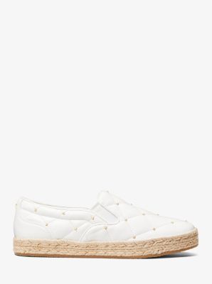 Libby Studded Quilted Slip-On Sneaker