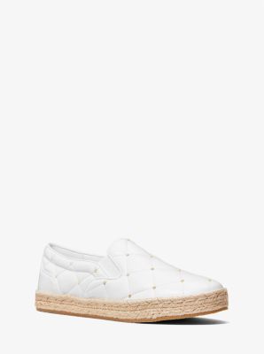 Libby Studded Quilted Slip-On Sneaker | Michael Kors