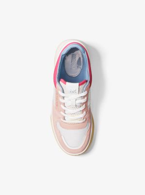 Lexi Mixed-Media Sneaker