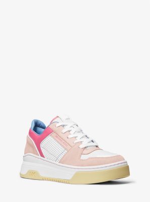 Lexi Mixed-Media Sneaker