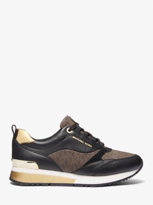 Sneaker Allie Stride in pelle con logo