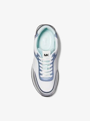 Sneaker Callan aus Materialmix in Metallic-Optik image number 2