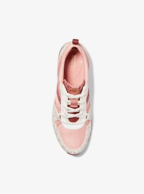 Dash Logo and Mesh Trainer in CINNAMON MULTI | Michael Kors