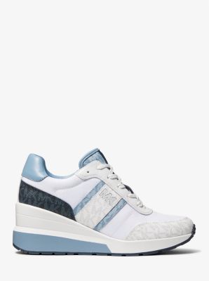 Mabel Color-Blocked Signature Logo Trainer | Michael Kors [US]