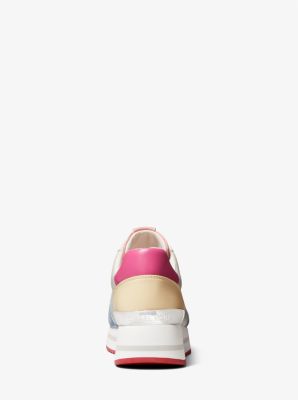 Monique Mixed Media Trainer in LT CRM MULTI | Michael Kors