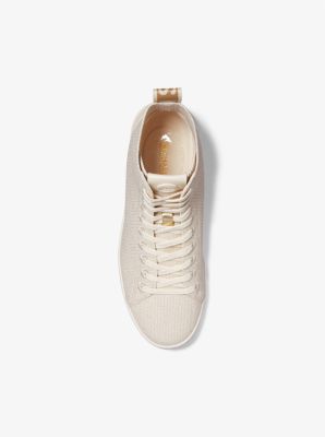 Edie Metallic Knit High-Top Sneaker image number 3