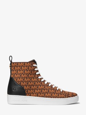 Edie Logo Knit High-Top Sneaker image number 1