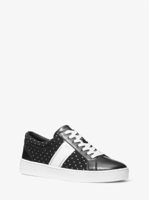 Michael kors canvas sneakers on sale