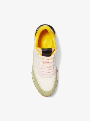 Nova Suede and Nylon Trainer image number 0