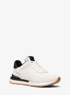 Nova Suede and Nylon Trainer image number 0