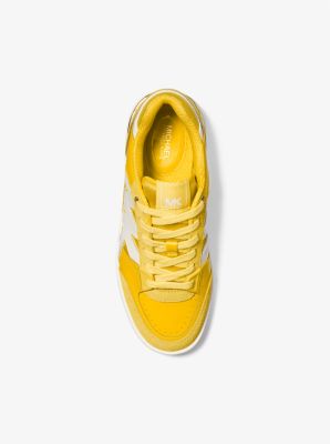 Michael kors tennis shoe yellow online