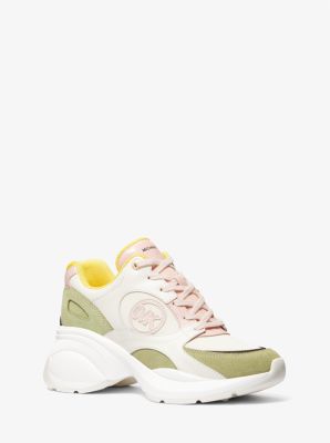 Sneaker Zuma in pelle color block image number 0