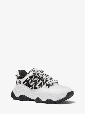 Sneaker Atlas Cord aus Mesh und Leder image number 0