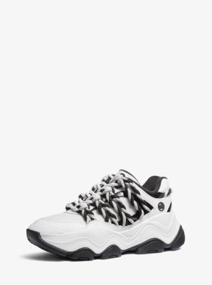 Sneaker Atlas Cord aus Mesh und Leder image number 1