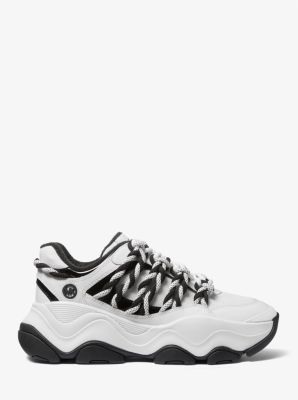 Sneaker Atlas Cord aus Mesh und Leder image number 2