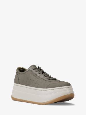 Sneaker Hayes in pelle con plateau