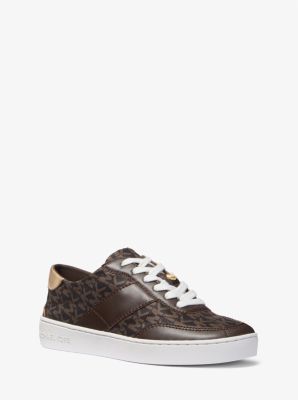 Kaycee Signature Logo and Leather Sneaker image number 0
