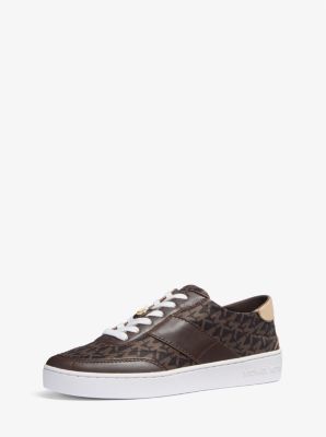 Kaycee Signature Logo and Leather Sneaker image number 1