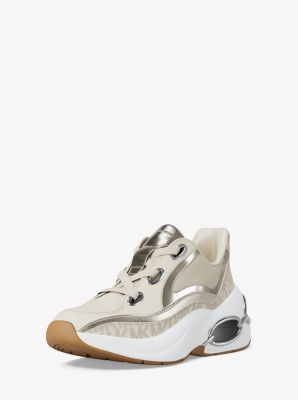 Sneaker Toni in materiali misti image number 1