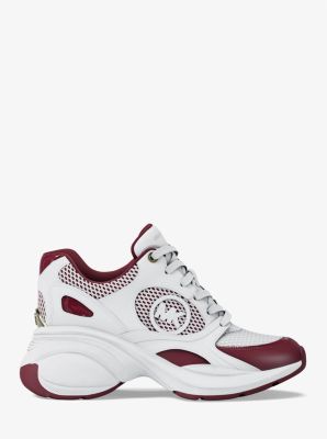 Sneaker Zuma aus Leder und Mesh