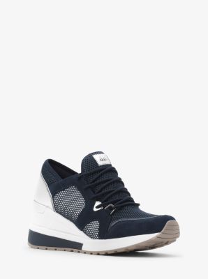 Scout Suede and Mesh Trainer | Michael Kors
