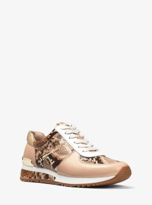 Michael kors best sale snake sneakers