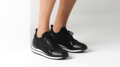 michael kors billie trainer black