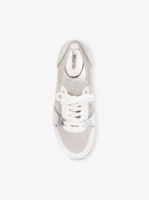 Billie metallic store knit trainer