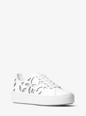 mimi perforated leather sneaker