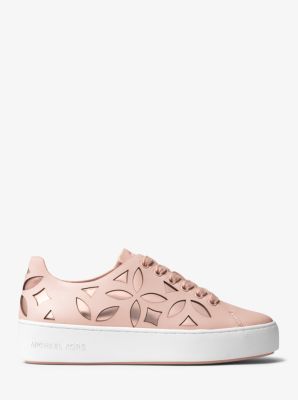 mimi perforated leather sneaker