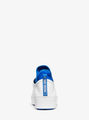 michael michael kors ace mesh and scuba sneaker
