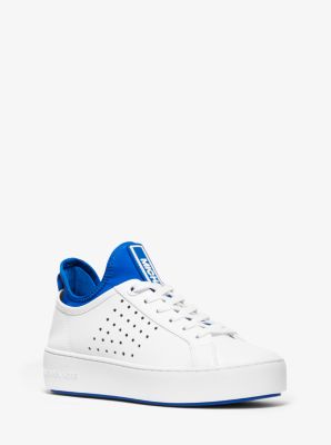 michael kors tennis shoe mens blue