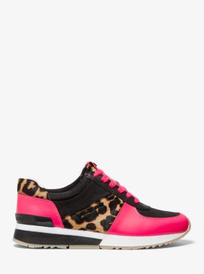 michael kors allie trainer pink