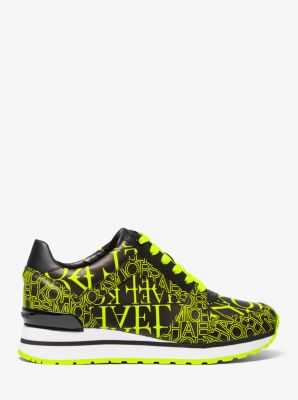 michael kors tennis shoe yellow