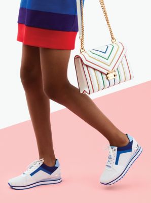 michael kors blue trainers