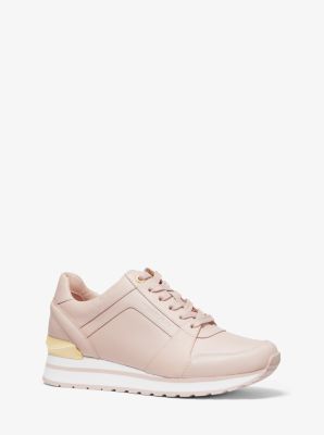 the alexandra white leather trainer