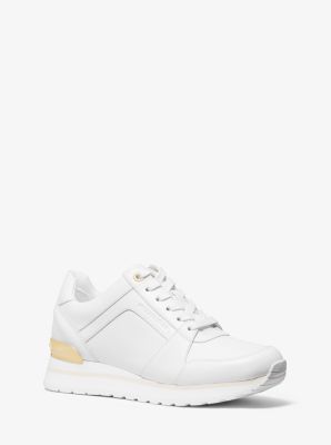 michael kors billie trainer lace up sneakers