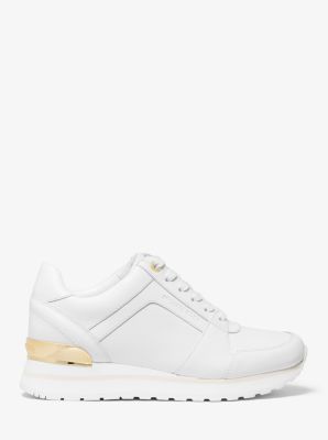 billie leather trainer