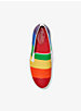 Dylan Rainbow Striped Leather Slip-On Sneaker image number 3
